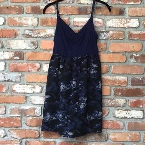 Silence + Noise Navy Dress